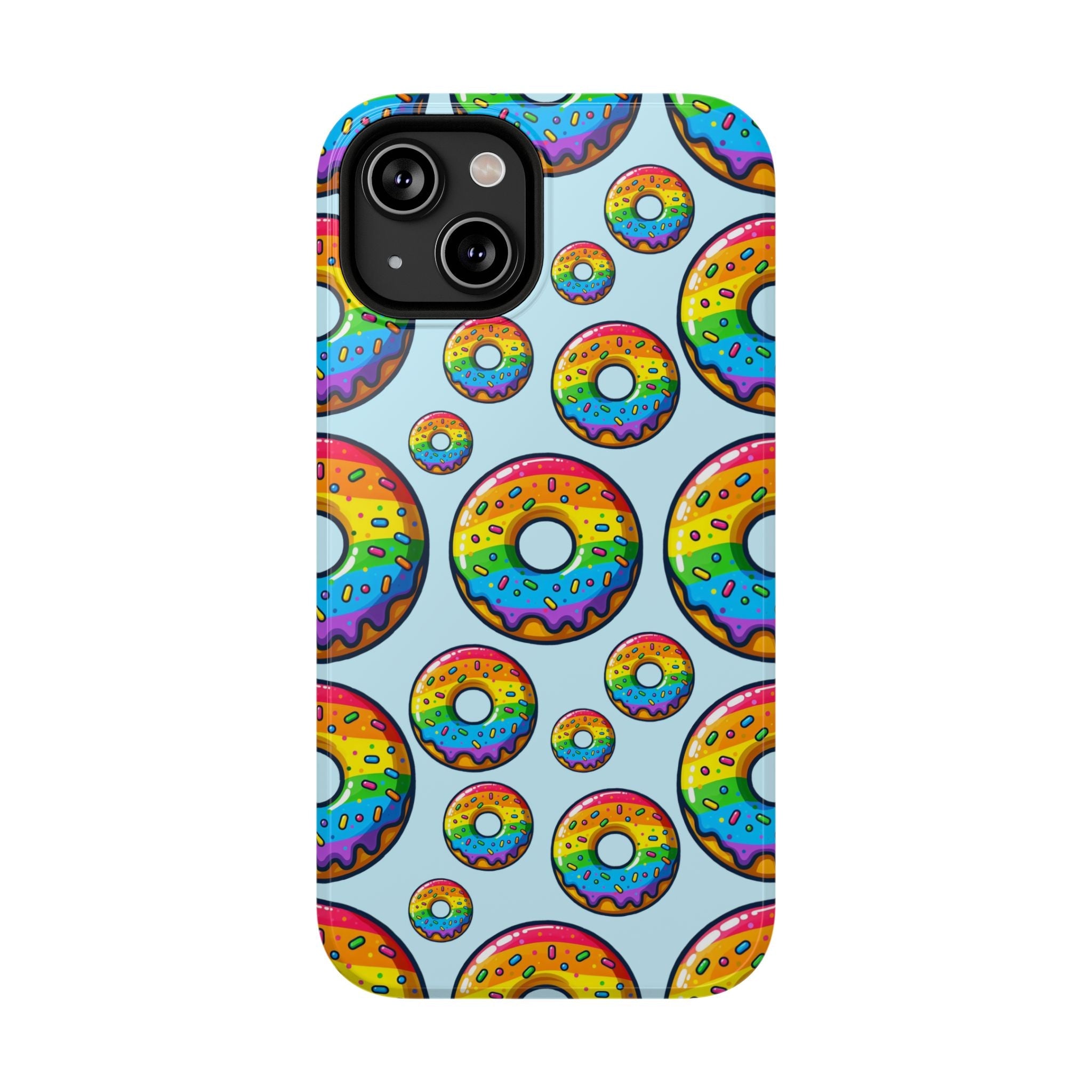 Bespattered Facade Rainbow Sprinkle Donut Impact-Resistant Case