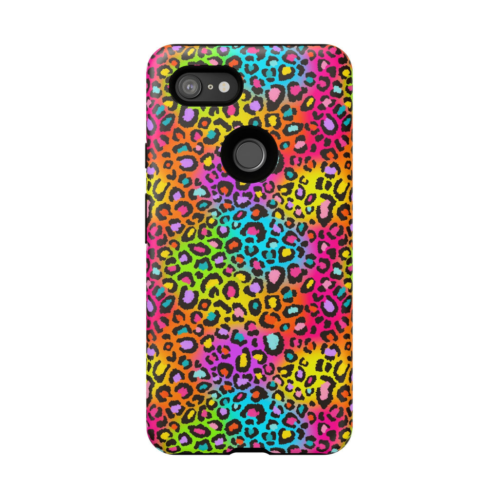 Bespattered Facade Rainbow Leopard Tough Case