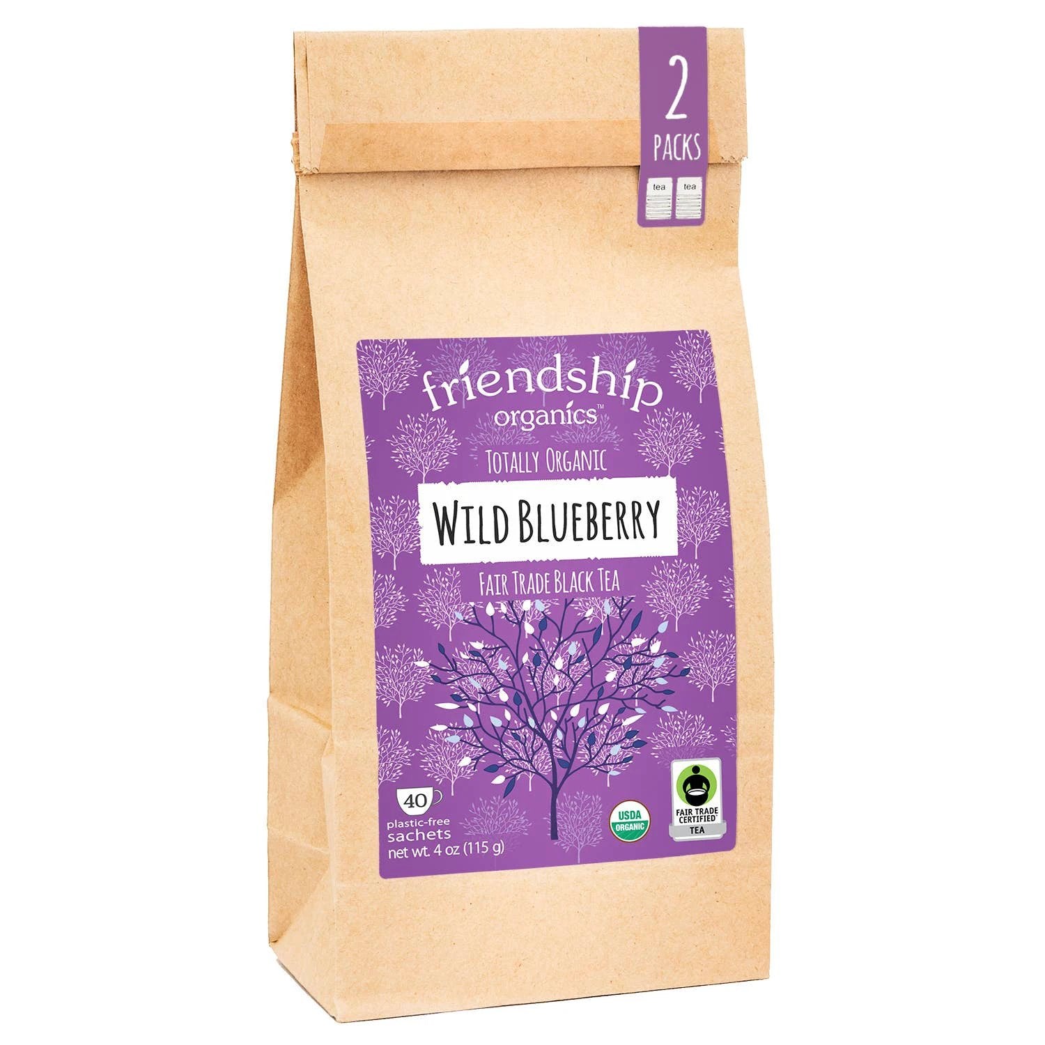 Blueberry Tea by Ethical Trade Co