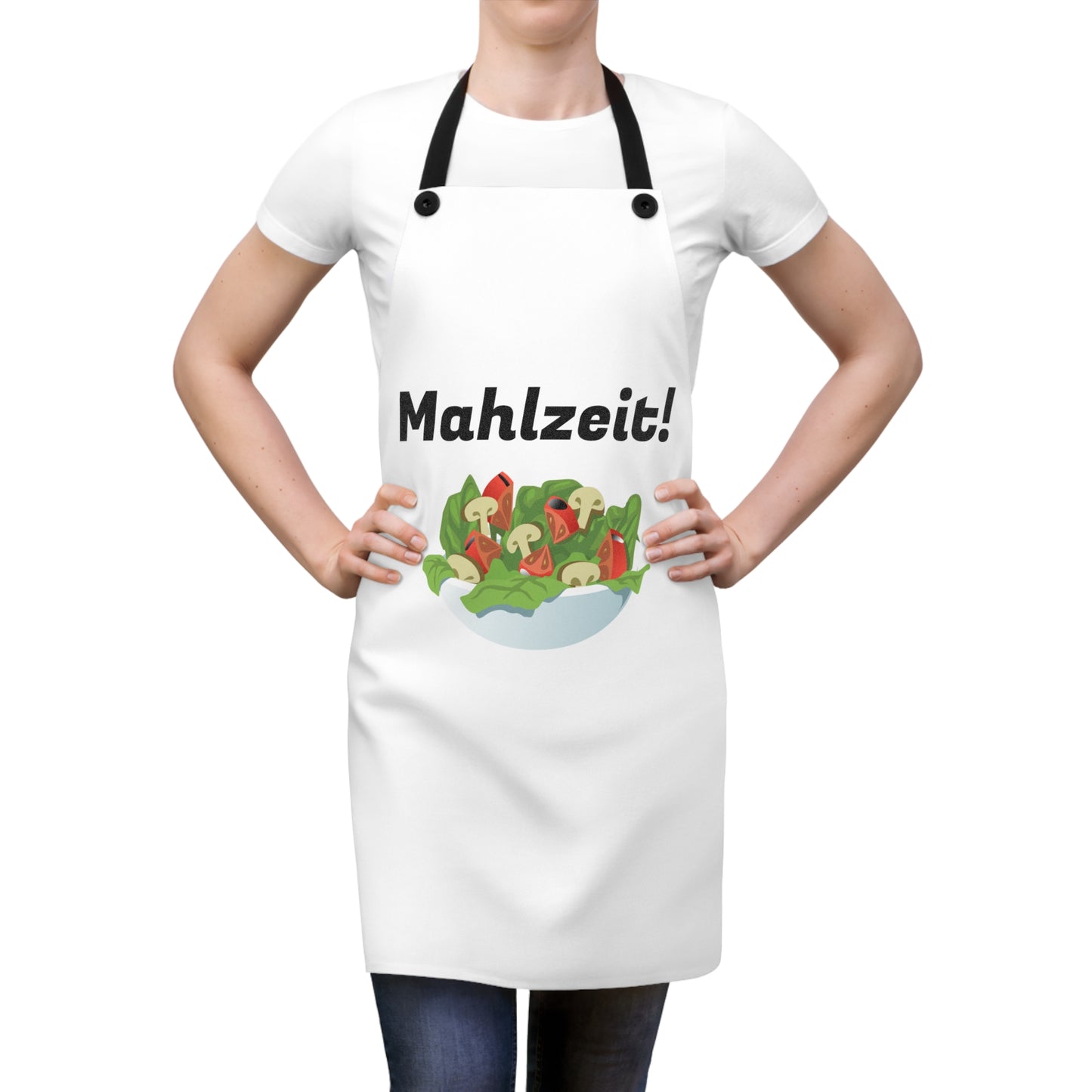 Mahlzeit Schürze, deutsche Küchenschürze