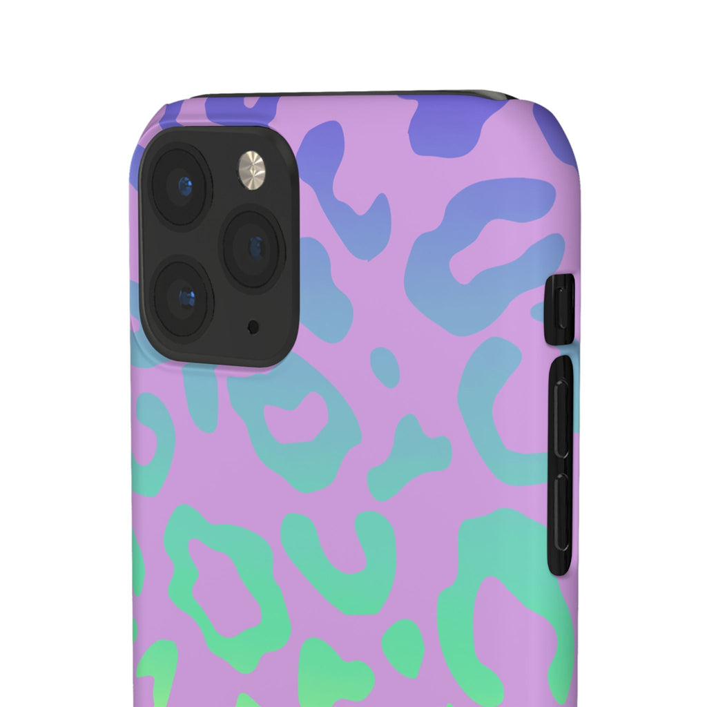 Bespattered Facade Rainbow Leopard Snap Case