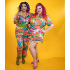 Luscious Landscape Jumpsuit in Radiant Emerald- Re-Stocked! by Blue Platypus Clothing