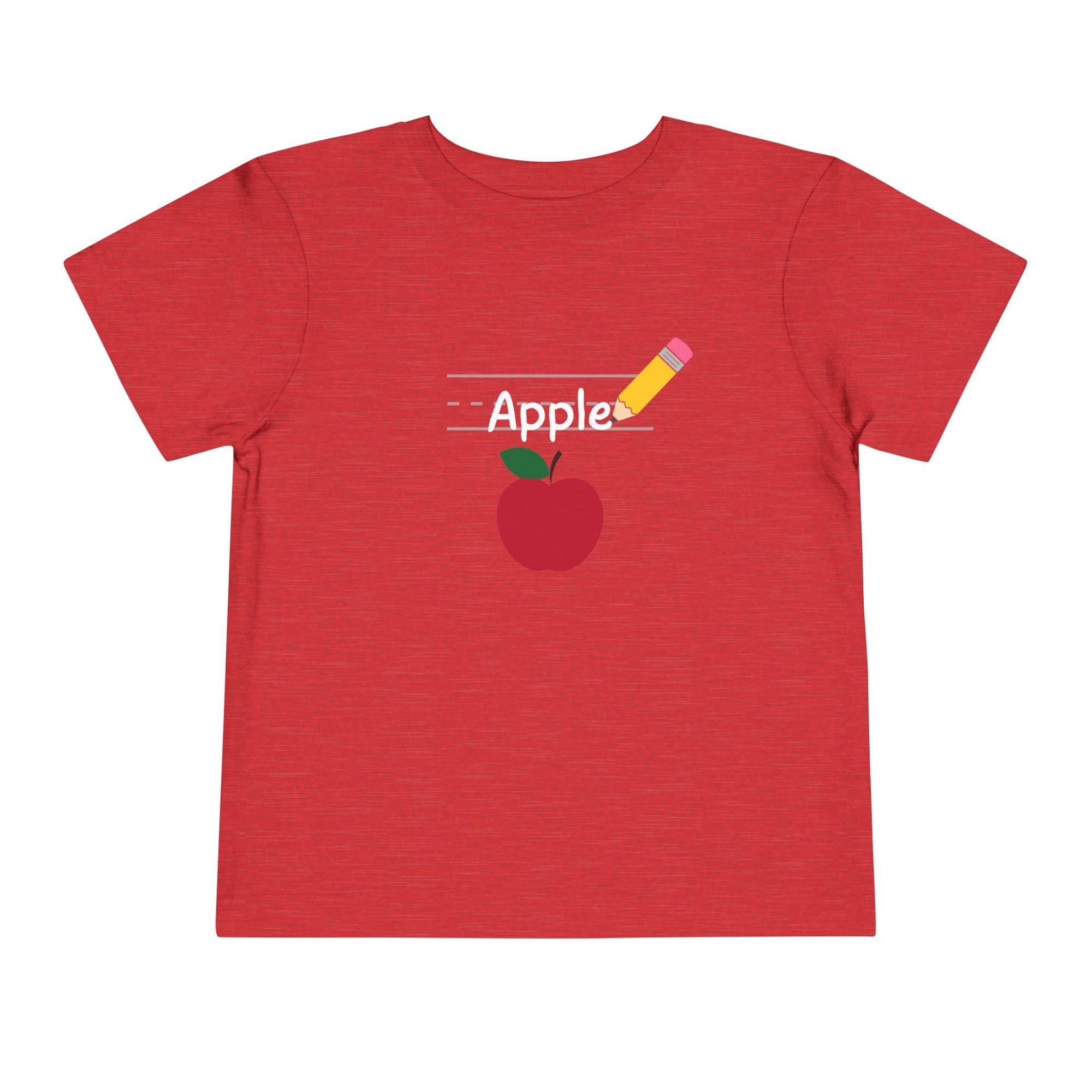 Apple Pencil Toddler Tee Shirt