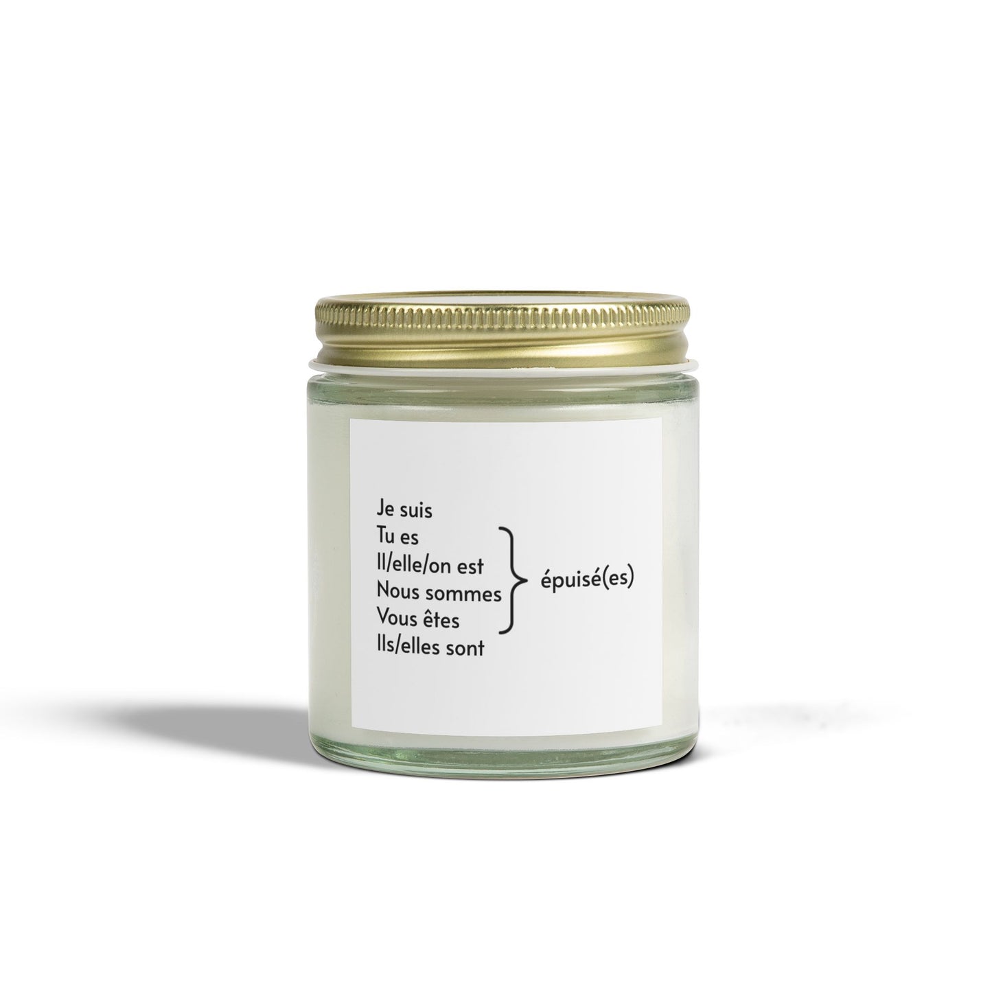 Je suis épuisée (Français) Bougies Parfumées