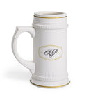 Elegant monogram Personalized Stein Mug by Printify
