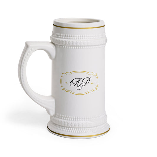 Elegant monogram Personalized Stein Mug