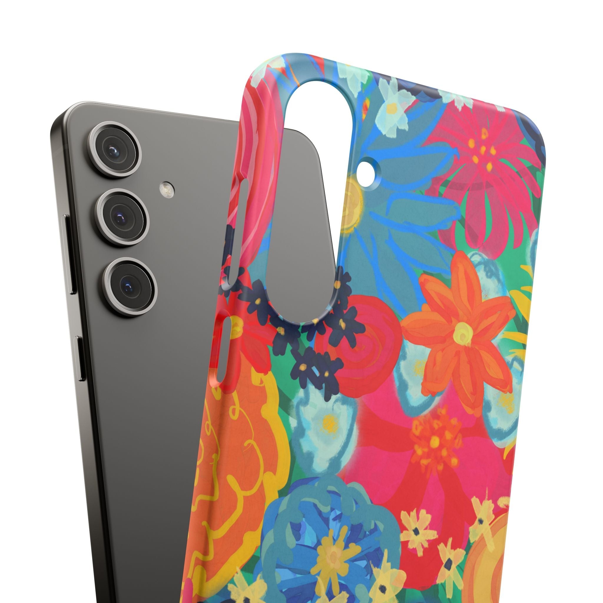 Bespattered Facade Bold Florals Snap Case