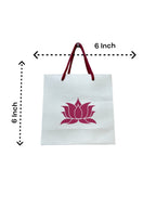 Lotus Paper Gift Bag, Set of 10