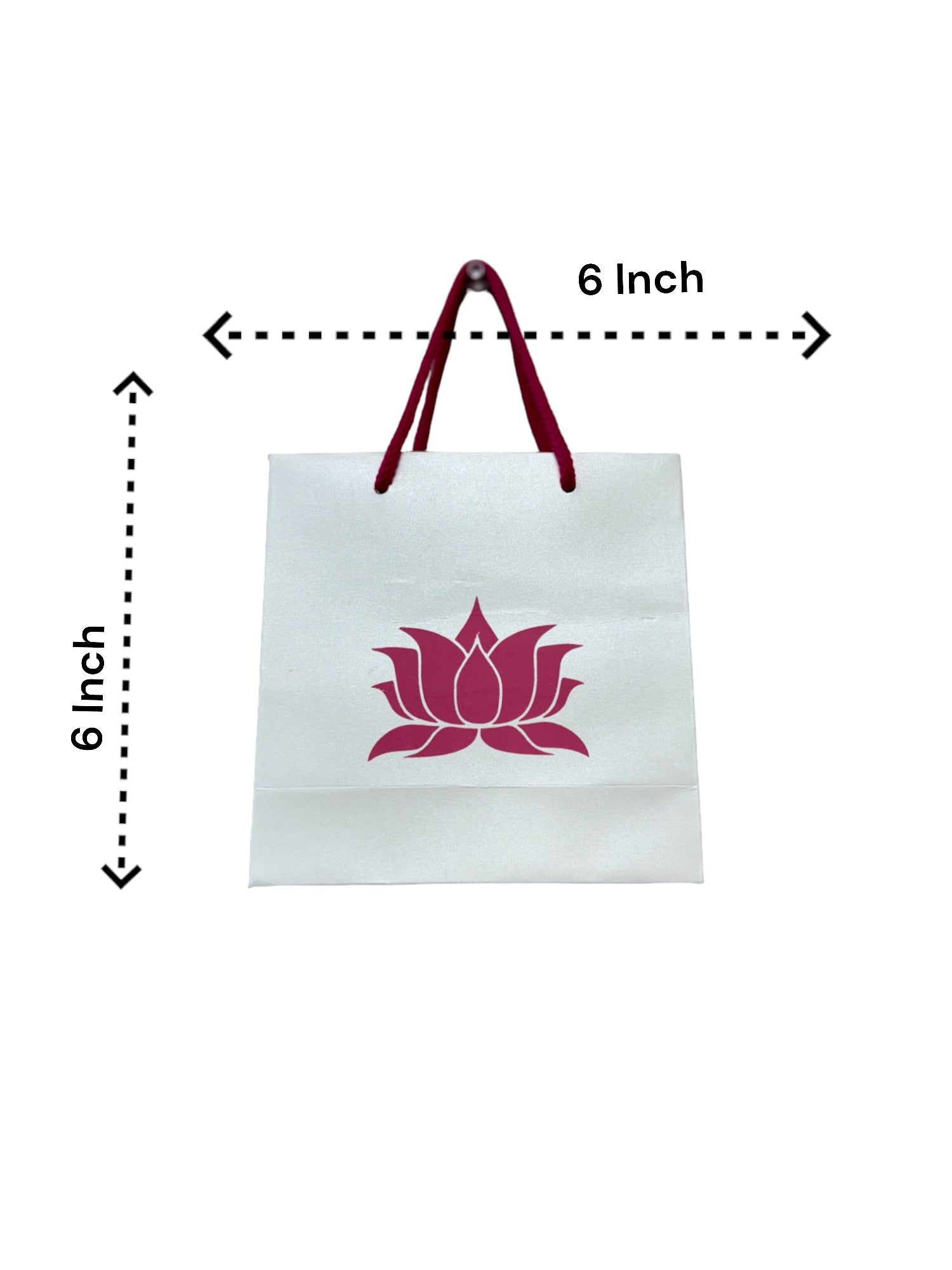 Lotus Paper Gift Bag, Set of 10