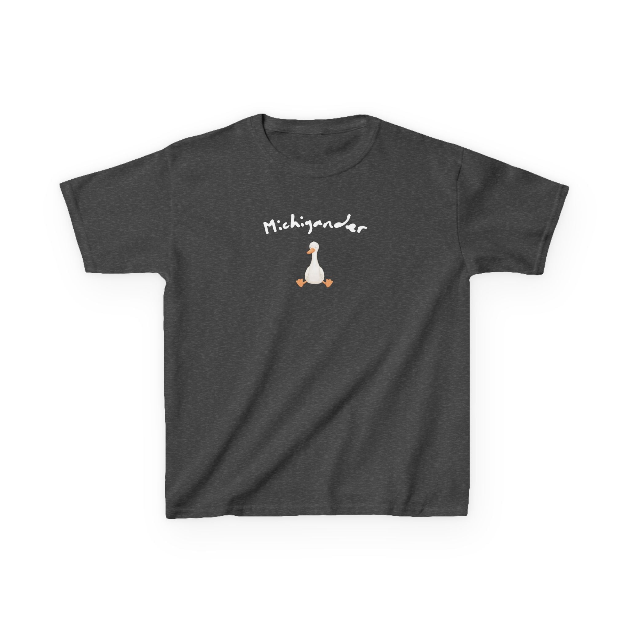 Kids Michigander Goose Tee, Michigan goosey Kids T-Shirt