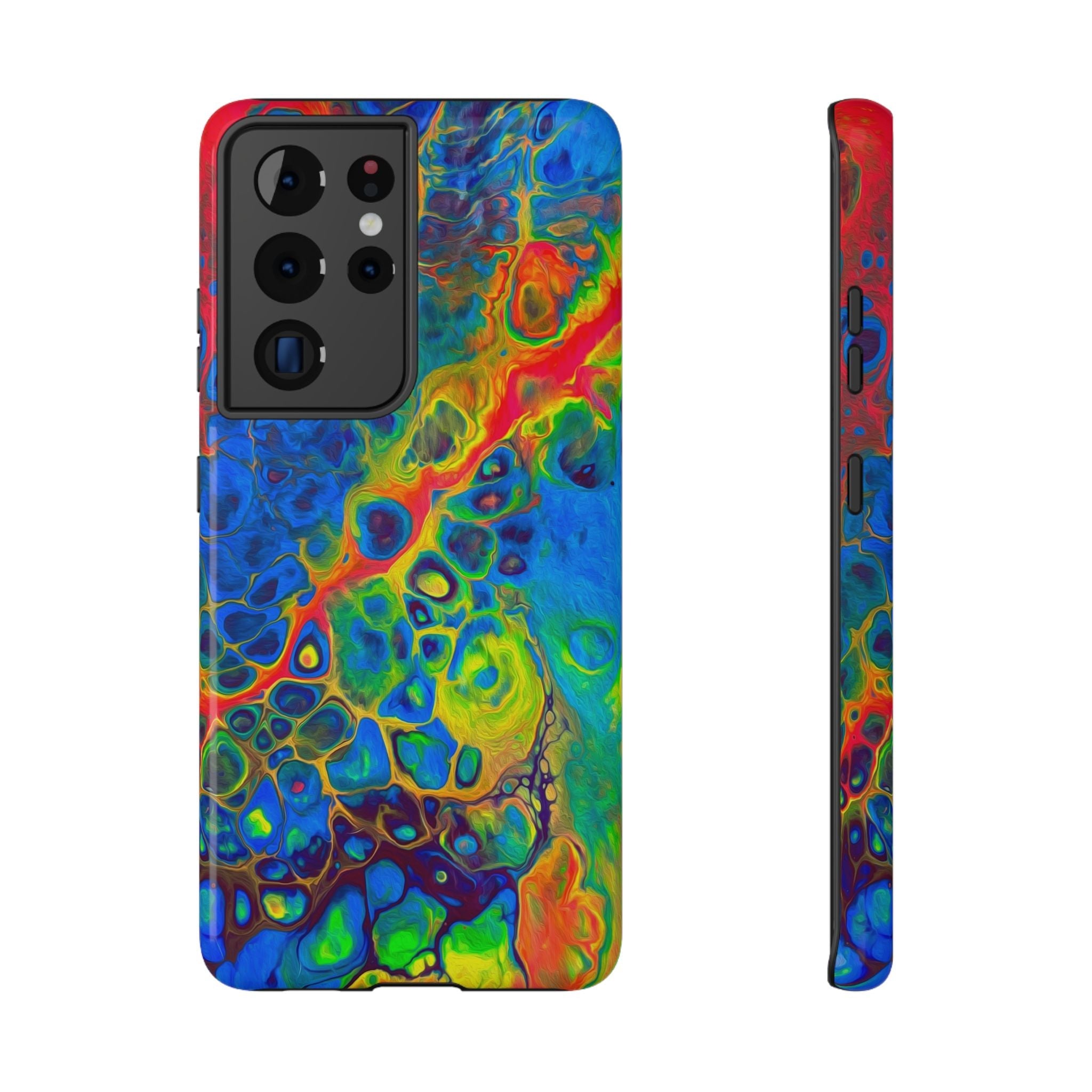 Bespattered Facade Rainbow Impact-Resistant Case