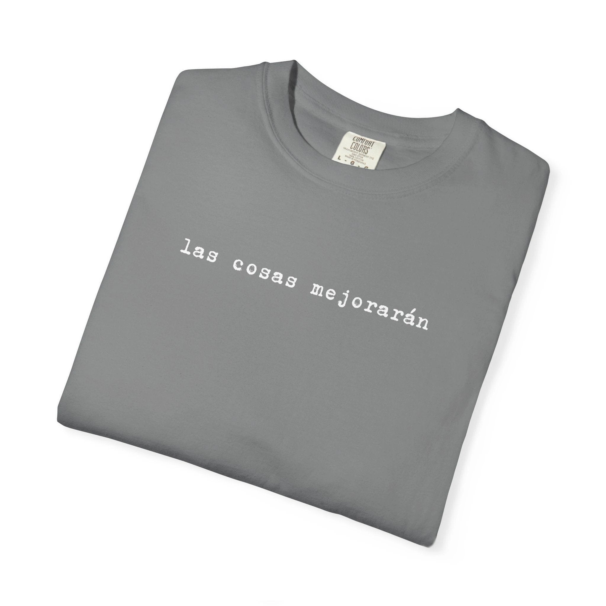 Las cosas mejorarán T-shirt, Spanish Positive Quote Tee by Printify