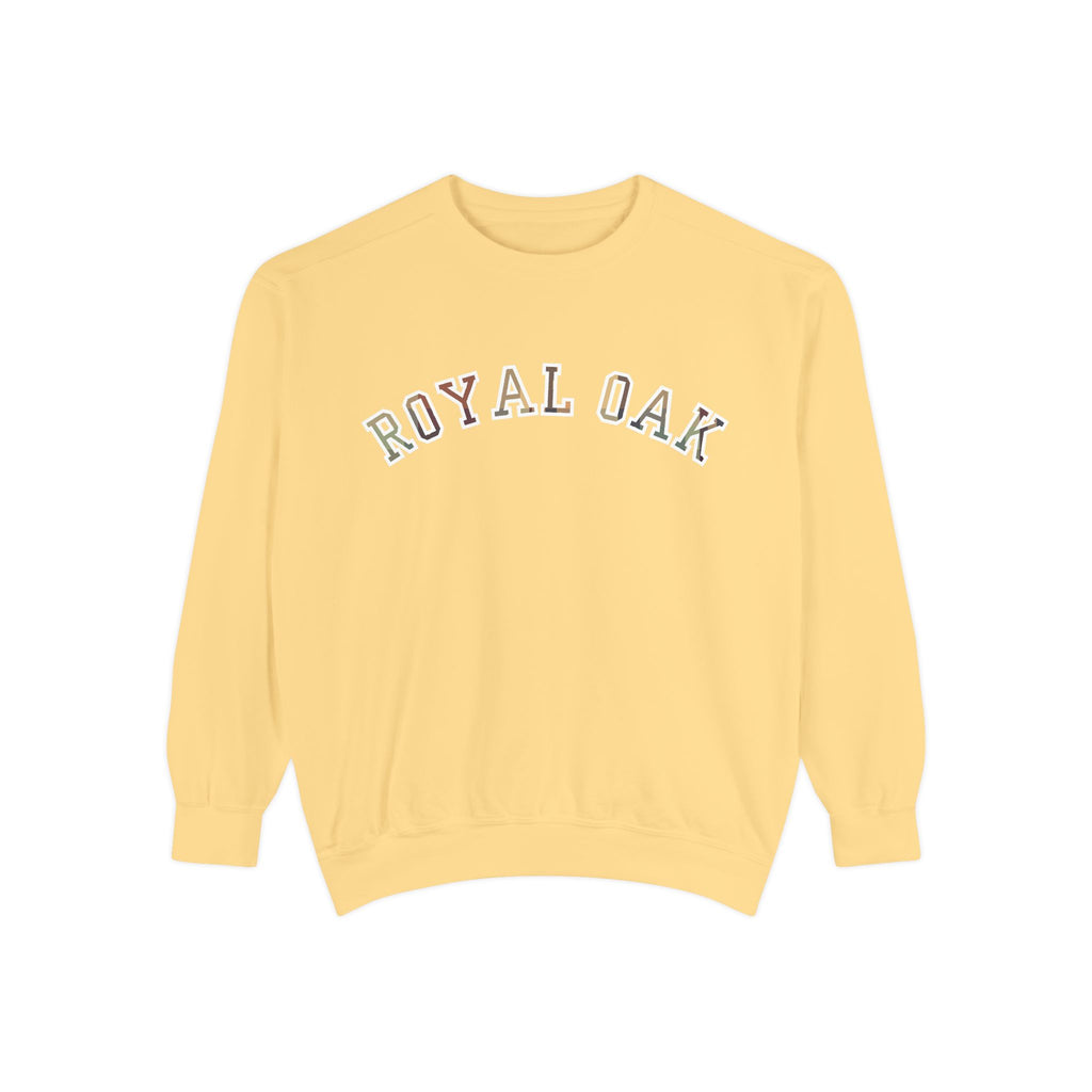 Royal Oak Plaid Sweatshirt (Personalize with your own city name!)