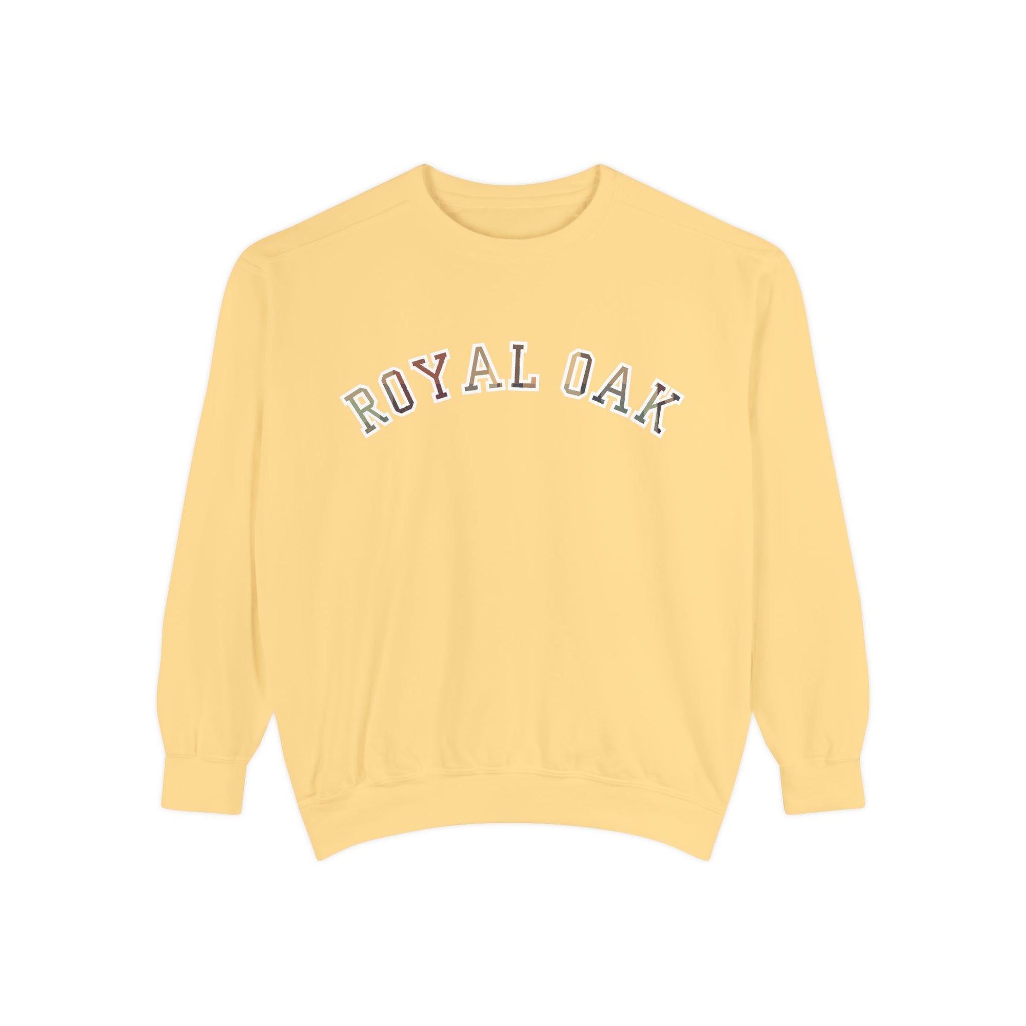 Royal Oak Plaid Sweatshirt (Personalize with your own city name!)