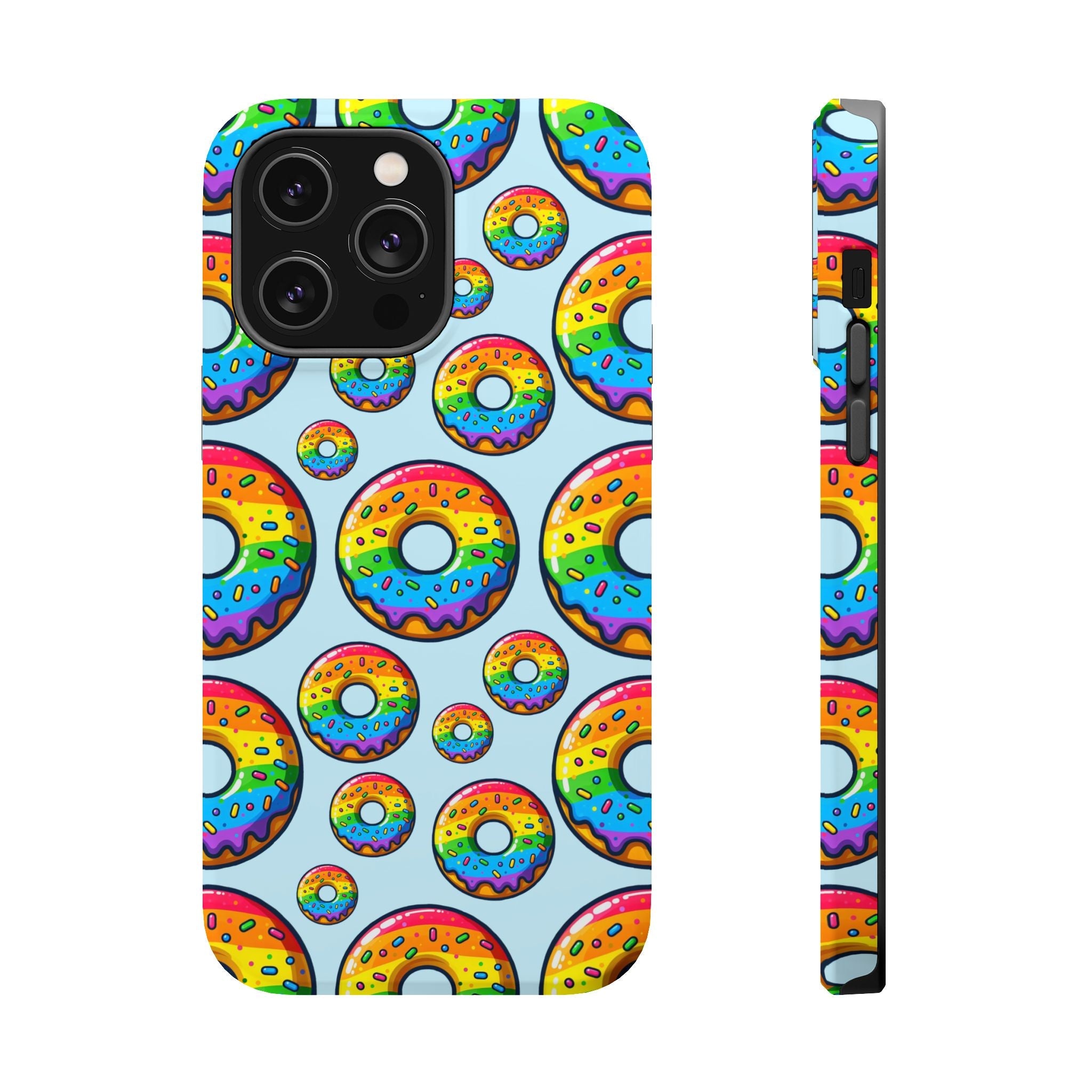 Bespattered Facade Rainbow Sprinkle Donut MagSafe Tough Case