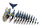 EUGY Bowhead Whale 3D Puzzle