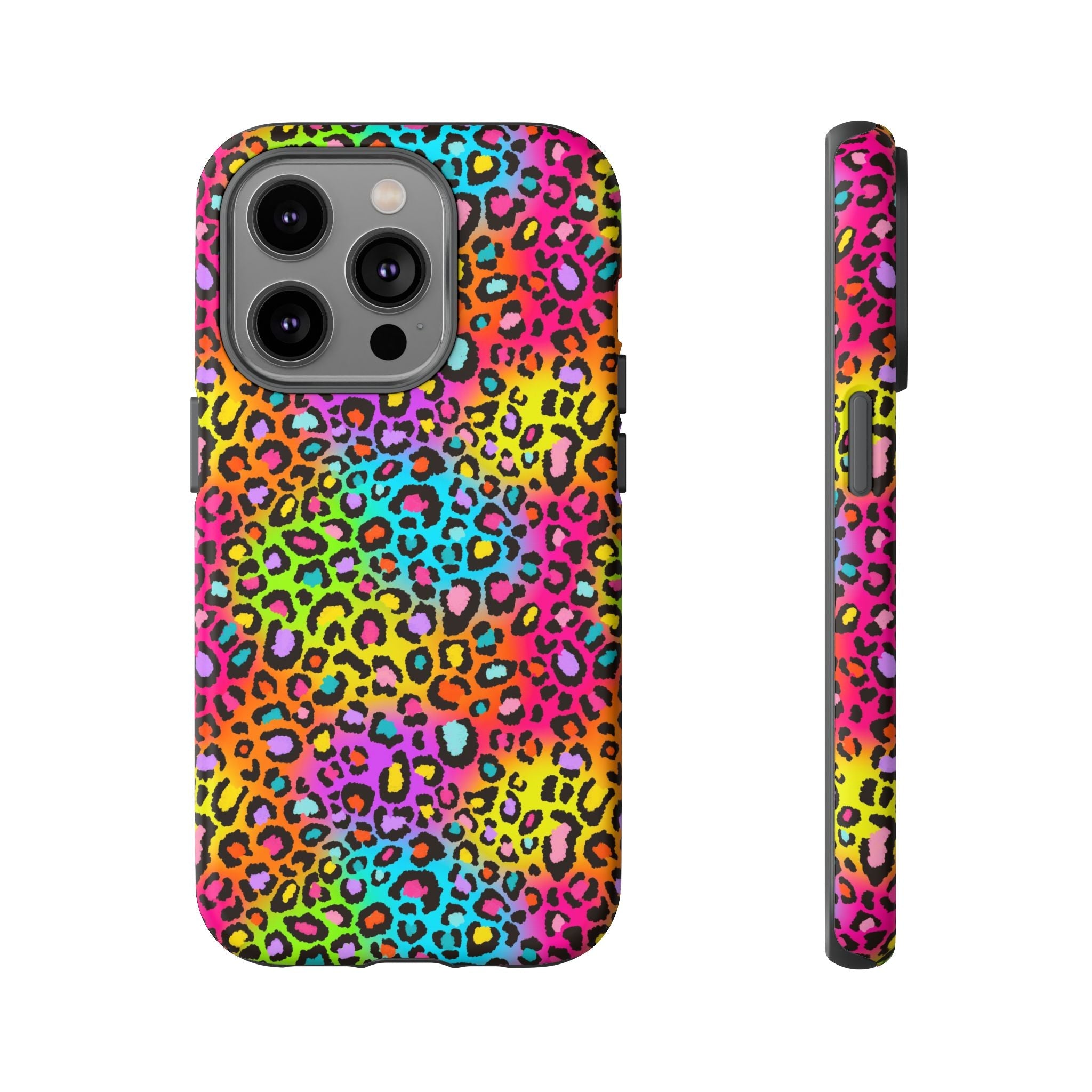 Bespattered Facade Rainbow Leopard Tough Case