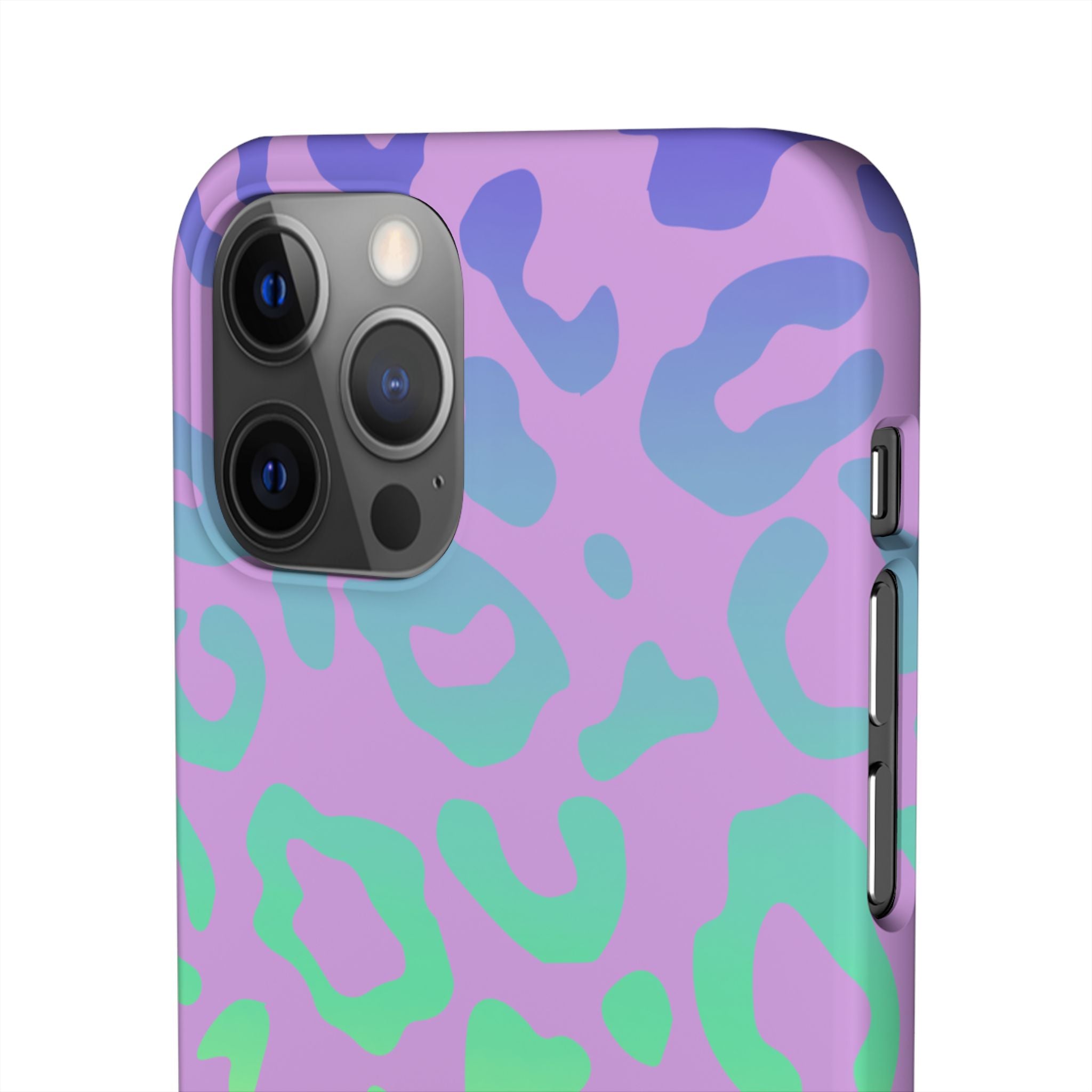 Bespattered Facade Rainbow Leopard Snap Case