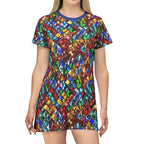 Jewel Print Summer Dress by Printify