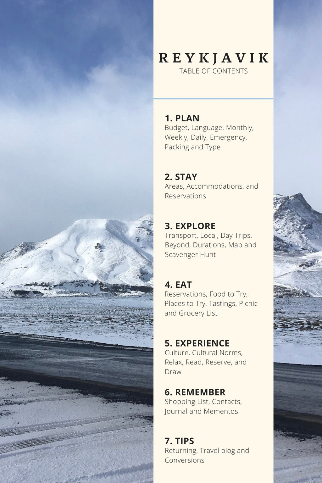 Iceland Trip Planner for Relaxing Reykjavik & Spa-Focused Routes