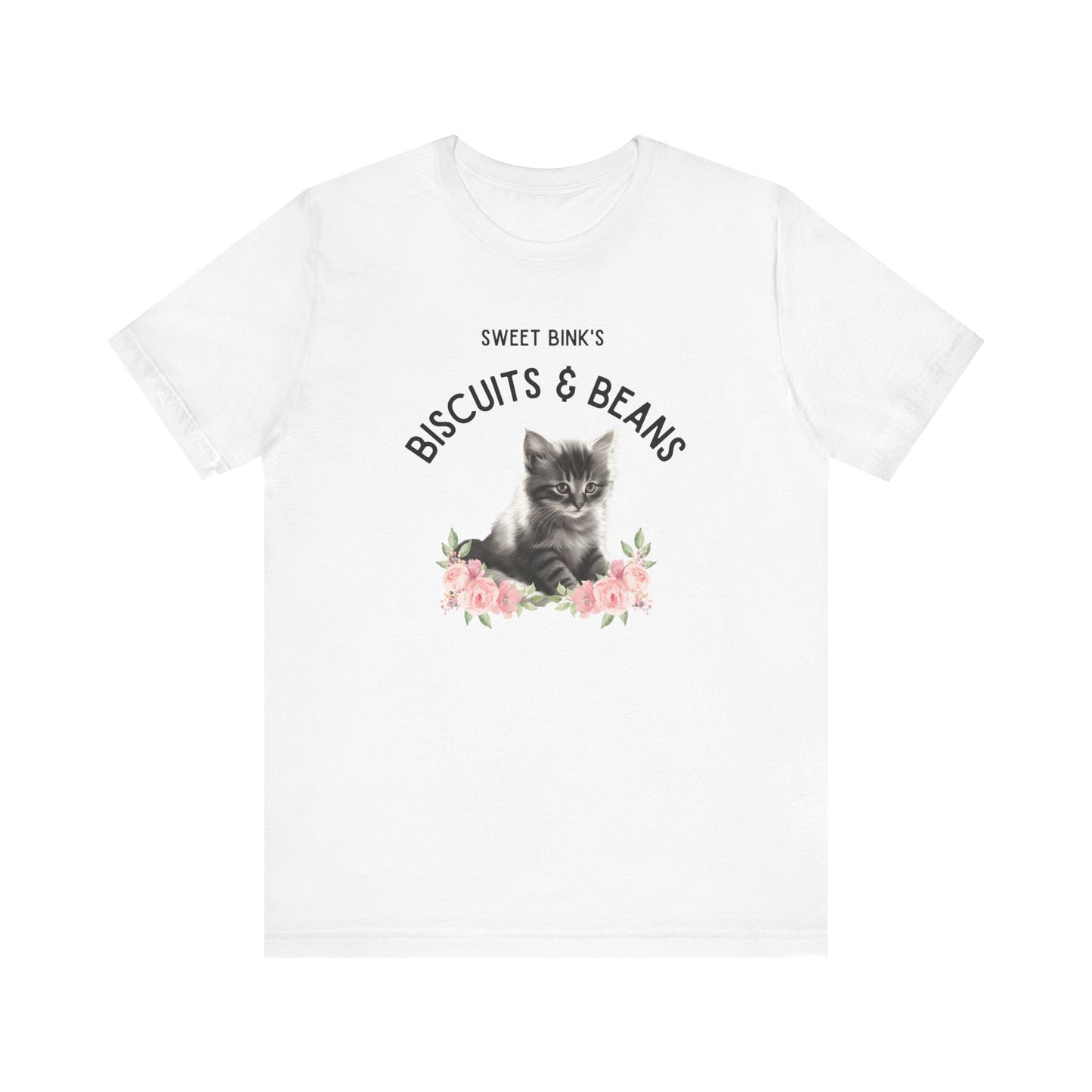 Sweet Bink's Biscuits and Beans cat tee