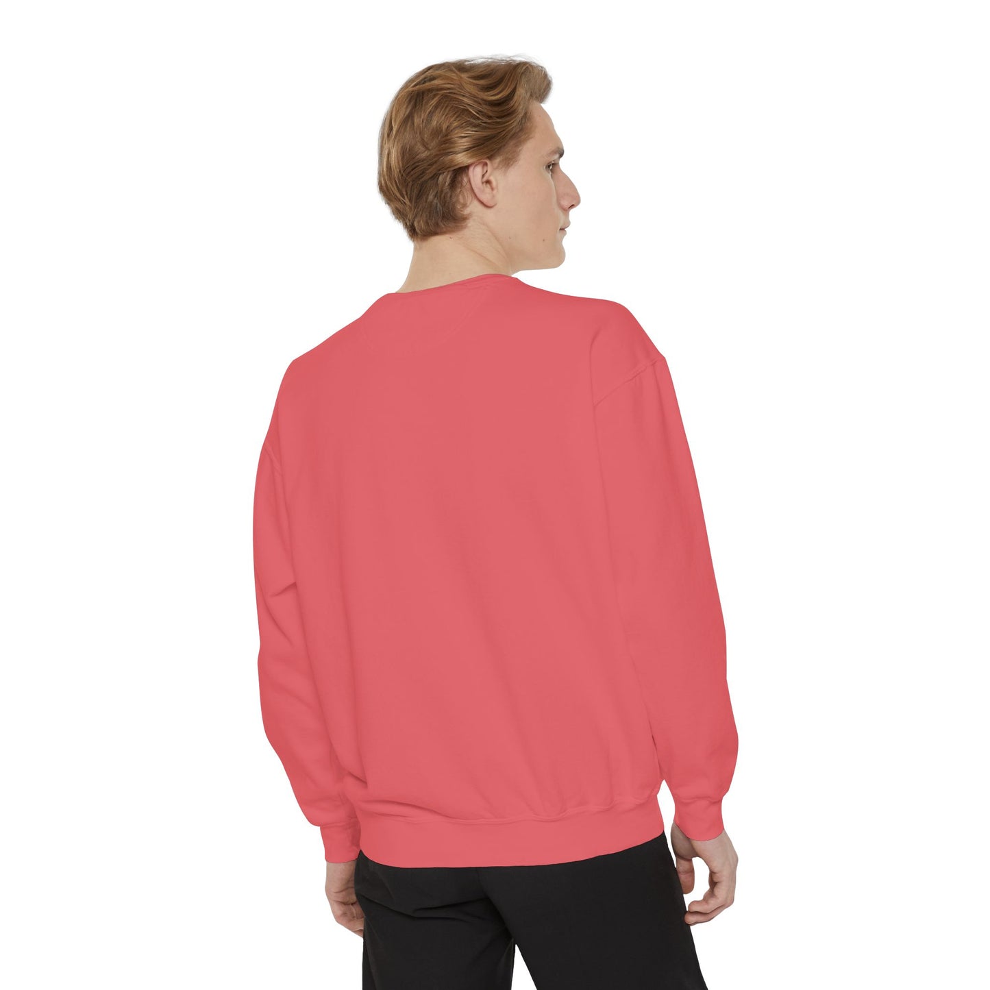 Sweat-shirt Oui et texte en bloc, couleurs confort