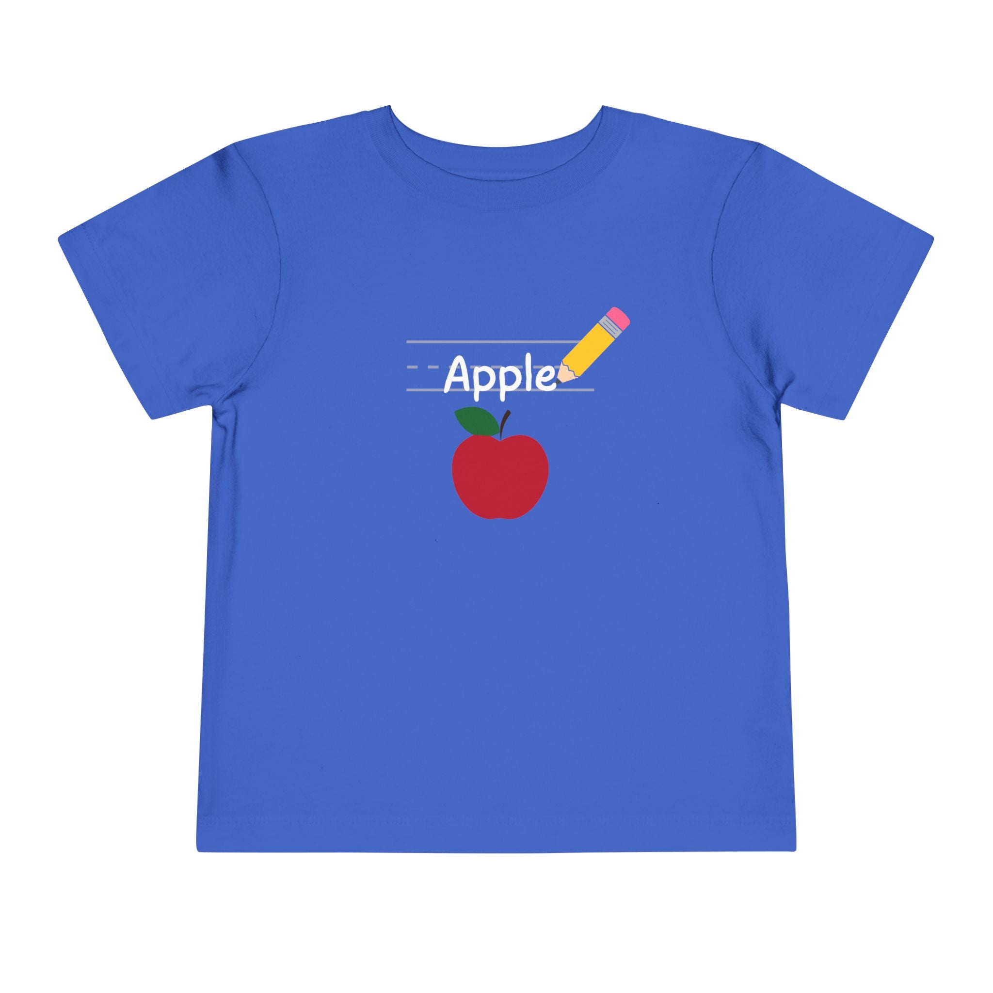 Apple Pencil Toddler Tee Shirt