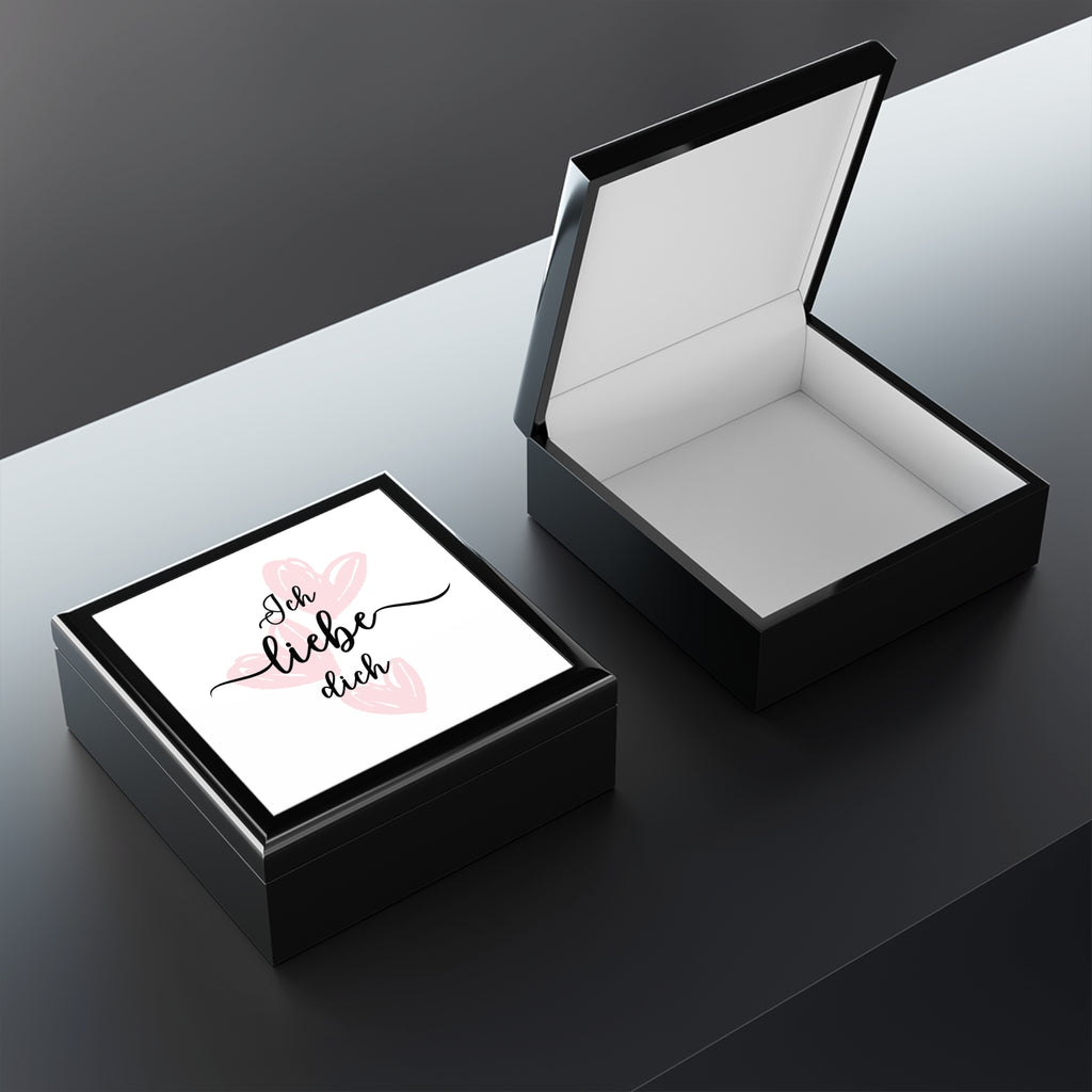 Ich liebe dich German gift Jewelry Box