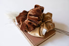 Velvet Oversized Scrunchy by Evie Pearl Handmade