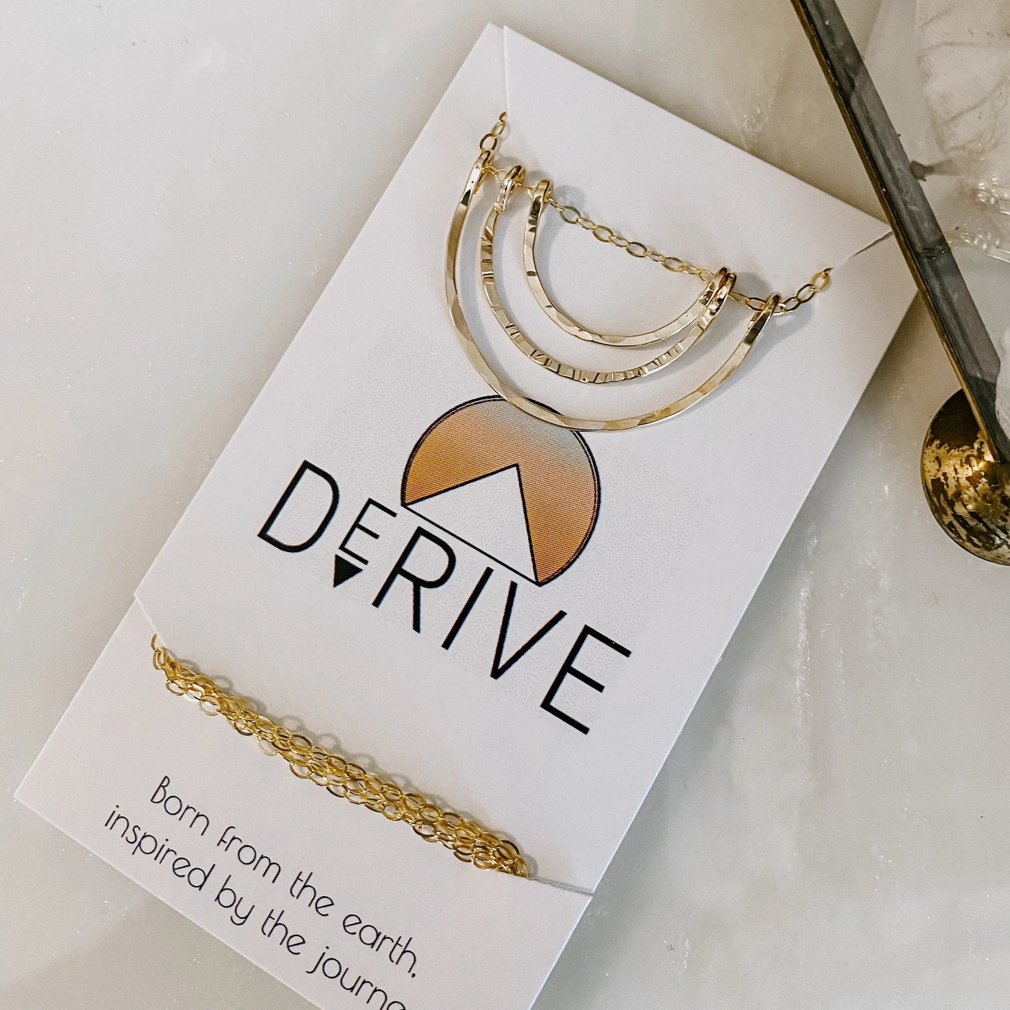 Little Rainbow Necklace by Derive Jewelry