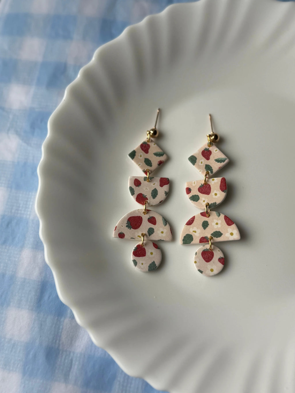 Indie, Strawberry Printed by Shop Something Earthy