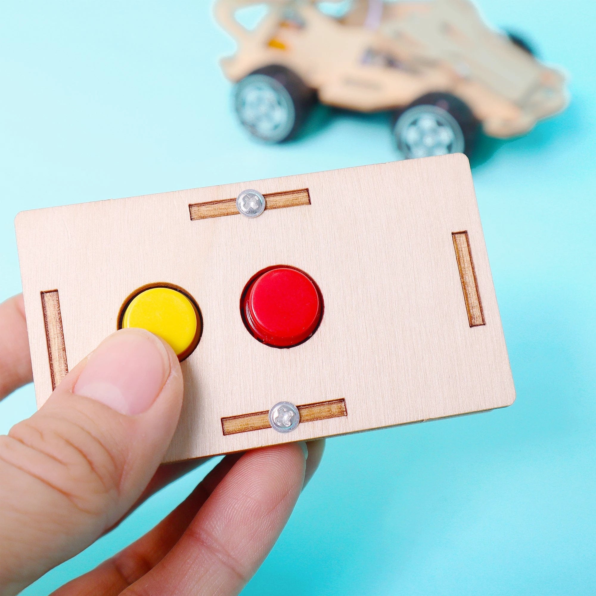 Infrared Remote Controlled Car DIY Kit, Educational STEM Toy by Kitsville