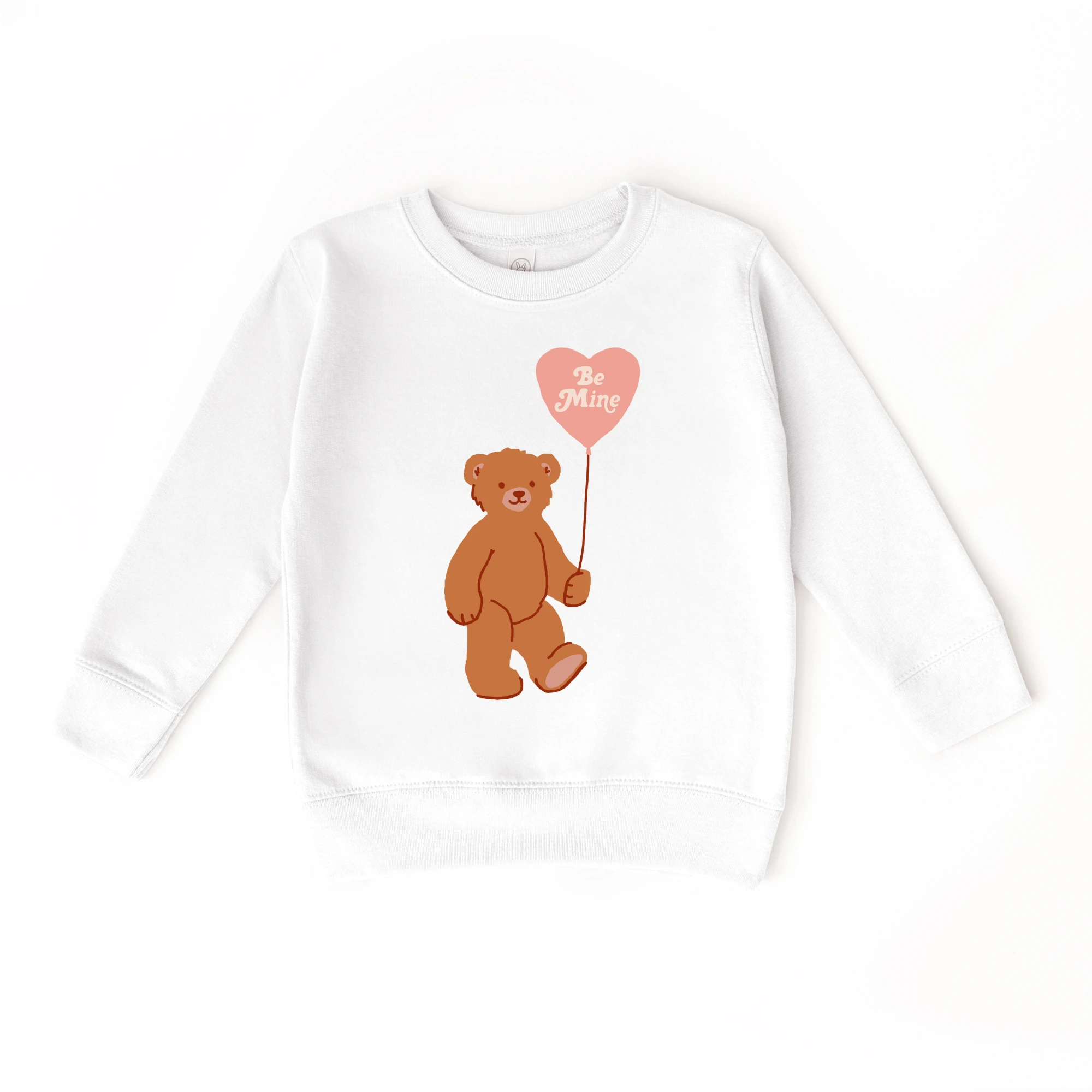 Be Mine Bear toddler and youth Sweater - Valentine's Day collection by Benny and Ray Apparel