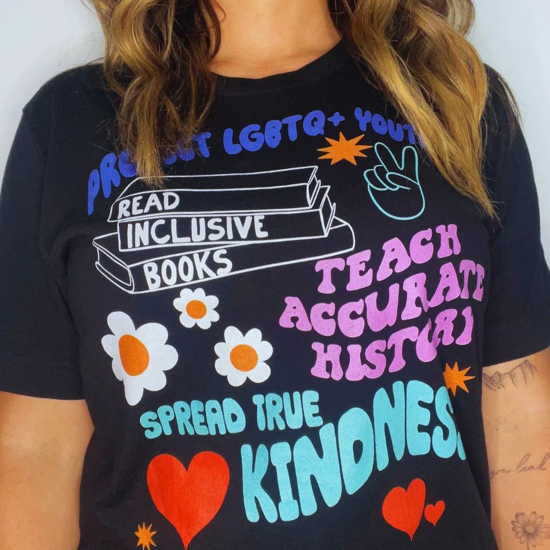 Protect, Read, Teach, Spread Classic Tee by Kind Cotton
