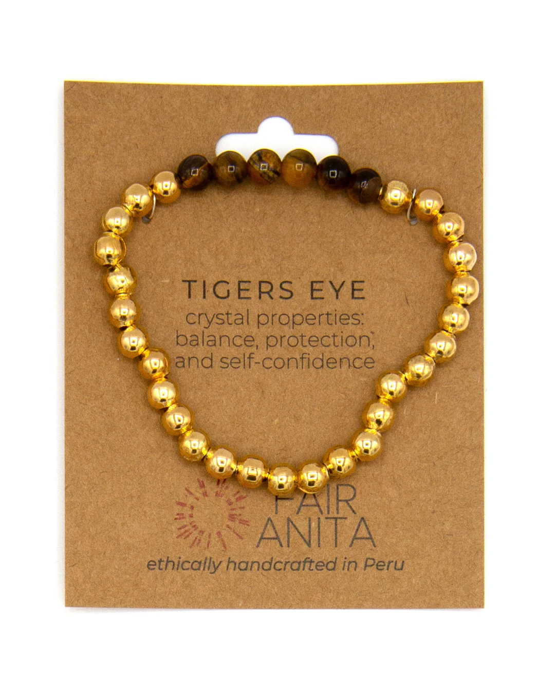 Stone Elastic Bracelet by Fair Anita