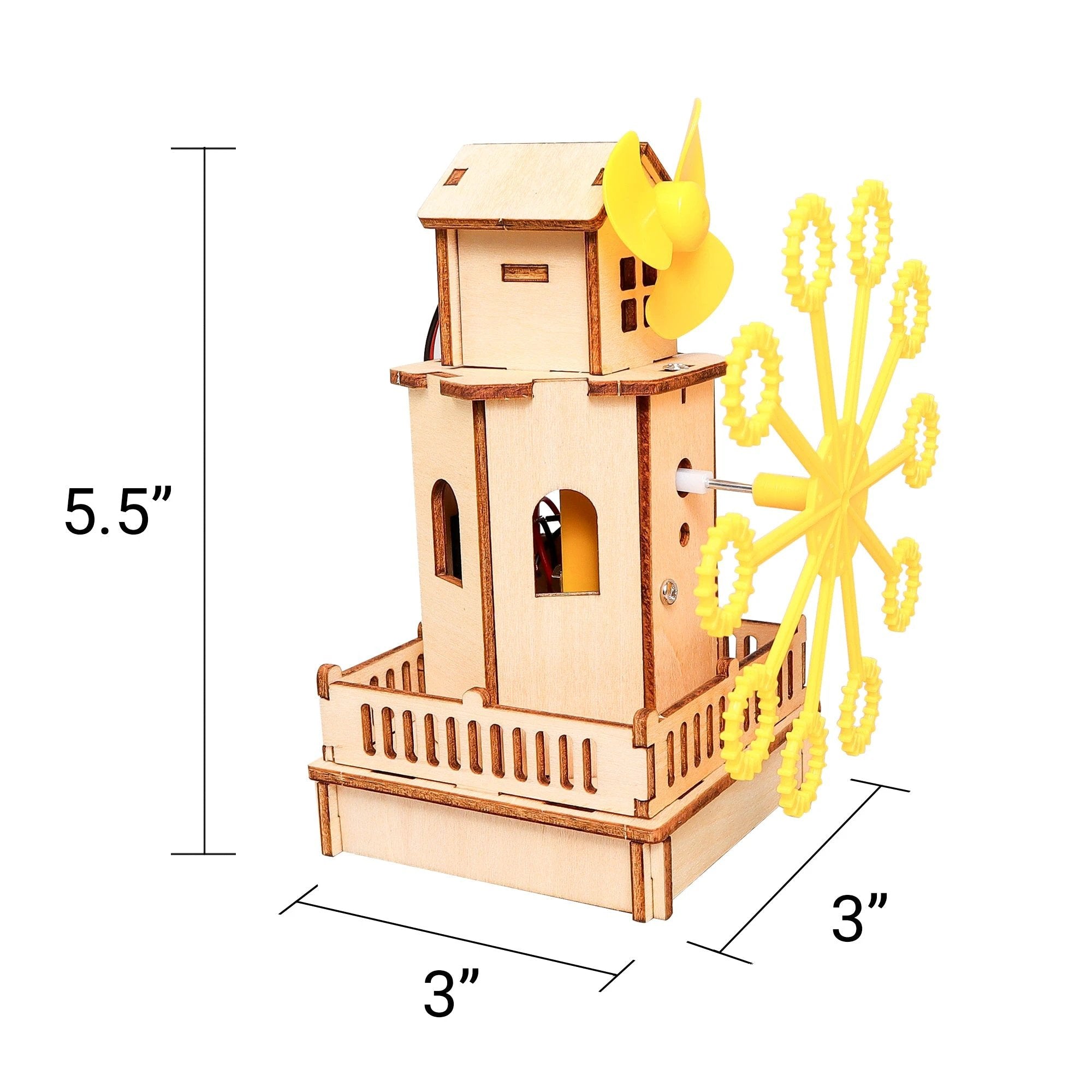 DIY Bubble Machine Kit – Educational STEM Toy for Kids by Kitsville