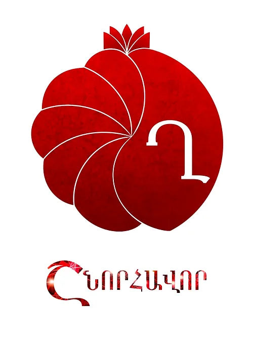 Armenian Alphabet Letter Cards