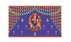 5x8 Feet Durga Fabric Reusable Backdrop Banner for Durga Pooja/Navratri (1034) Festive Decor La Vie Bien 5x8 Feet Durga Fabric Reusable Backdrop Banner for Durga Pooja/Navratri (1034)