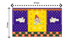 5x8 Feet Fabric Reusable Lord Ganesha Backdrop Banner for Wedding, Housewarming, Any ausipious occaions or pooja (1001) Festive Decor La Vie Bien 5x8 Feet Fabric Reusable Lord Ganesha Backdrop Banner for Wedding, Housewarming, Any ausipious occaions or pooja (1001)
