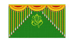 5x8 Feet Fabric Reusable Lord Ganesha Backdrop Banner for Wedding, Housewarming, Any ausipious occaions or pooja (1003) Festive Decor La Vie Bien 5x8 Feet Fabric Reusable Lord Ganesha Backdrop Banner for Wedding, Housewarming, Any ausipious occaions or pooja (1003)
