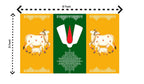 5x8 Feet Fabric Reusable Lord Venkateswara or Balaji Namam Backdrop Banner for South Indian Occasions like South indian Wedding, Pooja (1221) Festive Decor La Vie Bien 5x8 Feet Fabric Reusable Lord Venkateswara or Balaji Namam Backdrop Banner for South Indian Occasions like South indian Wedding, Pooja (1221)