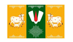 5x8 Feet Fabric Reusable Lord Venkateswara or Balaji Namam Backdrop Banner for South Indian Occasions like South indian Wedding, Pooja (1221) Festive Decor La Vie Bien 5x8 Feet Fabric Reusable Lord Venkateswara or Balaji Namam Backdrop Banner for South Indian Occasions like South indian Wedding, Pooja (1221)