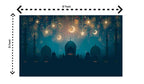 5x8 Feet Fabric Reusable Moon & Star Backdrop Banner for Muslim occasions like Ramadan, Eid al-Fitr, Eid al-Adha, Muslim Weddings (1136) Festive Decor La Vie Bien 5x8 Feet Fabric Reusable Moon & Star Backdrop Banner for Muslim occasions like Ramadan, Eid al-Fitr, Eid al-Adha, Muslim Weddings (1136)
