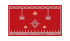 5x8 Feet Fabric Reusable Muggu or Kolam Backdrop Banner for Wedding, Seemantham Ceremony,Housewarming, any Auspicious occasions or pooja (AS1404) Festive Decor La Vie Bien 5x8 Feet Fabric Reusable Muggu or Kolam Backdrop Banner for Wedding, Seemantham Ceremony,Housewarming, any Auspicious occasions or pooja (AS1404)