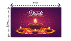 5x8 Feet Happy Diwali Fabric Backdrop Banner Festive Decor La Vie Bien 5x8 Feet Happy Diwali Fabric Backdrop Banner