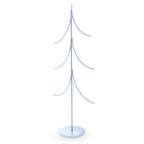 6-Arm Tiered Tree Silver Metal Ornament Display Stand 14 Inches Ornament Stands La Vie Bien 6-Arm Tiered Tree Silver Metal Ornament Display Stand 14 Inches