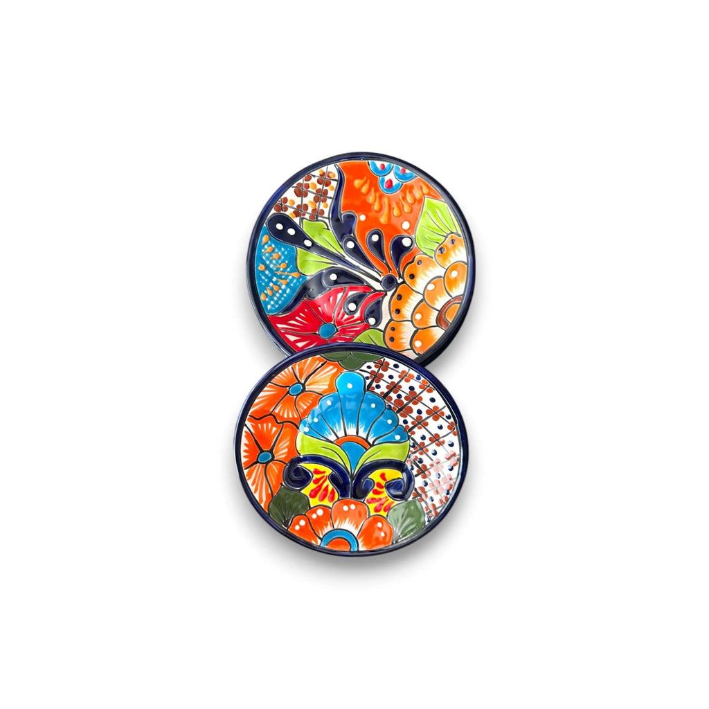 6" Talavera Dinner Plate | Colorful Mexican Dinnerware Talavera Dinnerware Set La Vie Bien 6" Talavera Dinner Plate | Colorful Mexican Dinnerware