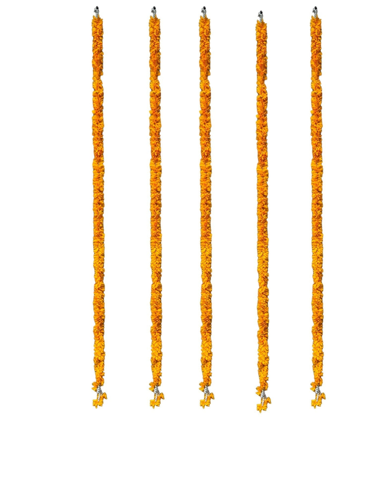 60" Long Artificial Flower Lari, Set of 5 Festive Decor La Vie Bien 60" Long Artificial Flower Lari, Set of 5