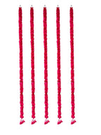 60" Long Artificial Flower Lari, Set of 5 Festive Decor La Vie Bien 60" Long Artificial Flower Lari, Set of 5
