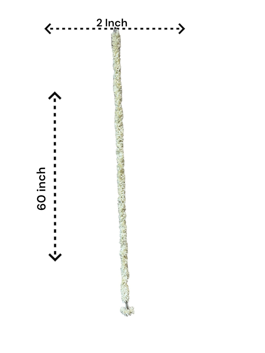 60" Long Artificial Flower Lari, Set of 5 Festive Decor La Vie Bien 60" Long Artificial Flower Lari, Set of 5